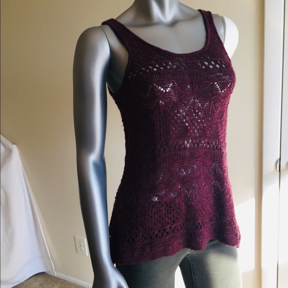 pink republic lace top